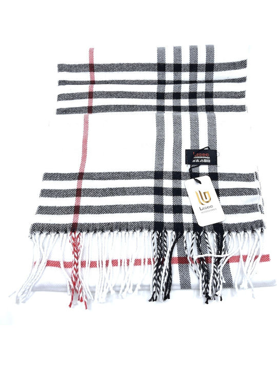 Men's Scarf White