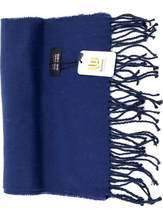 Men's Cashmere Scarf Blue