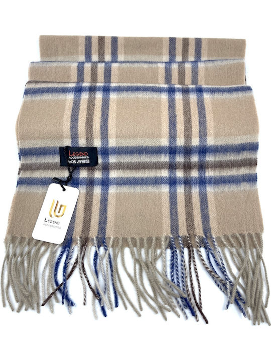 Men's Wool Scarf Brown