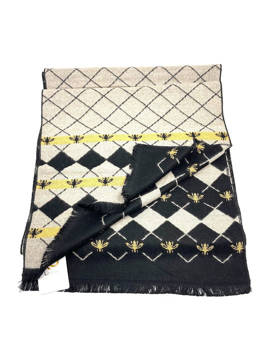 Men's Cashmere Scarf Blue