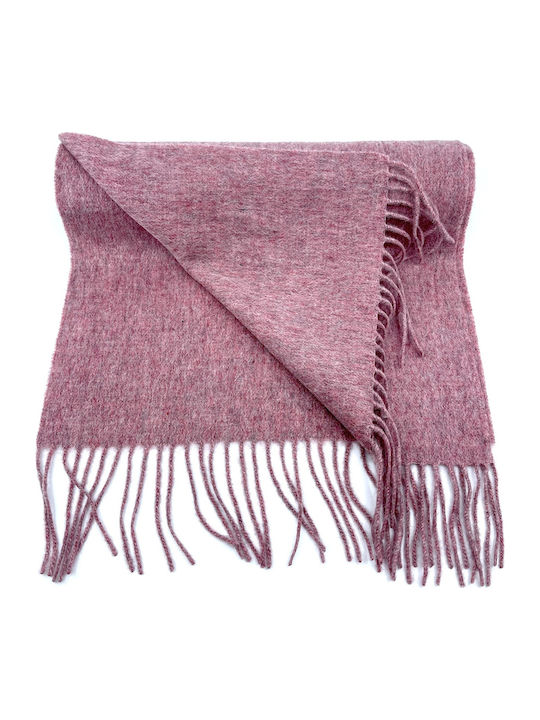 Men's Wool Scarf Purple