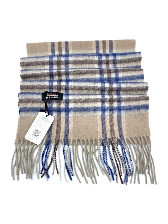 Men's Wool Scarf Brown