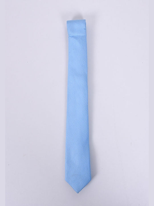 Unounouno Men's Tie Printed Light Blue