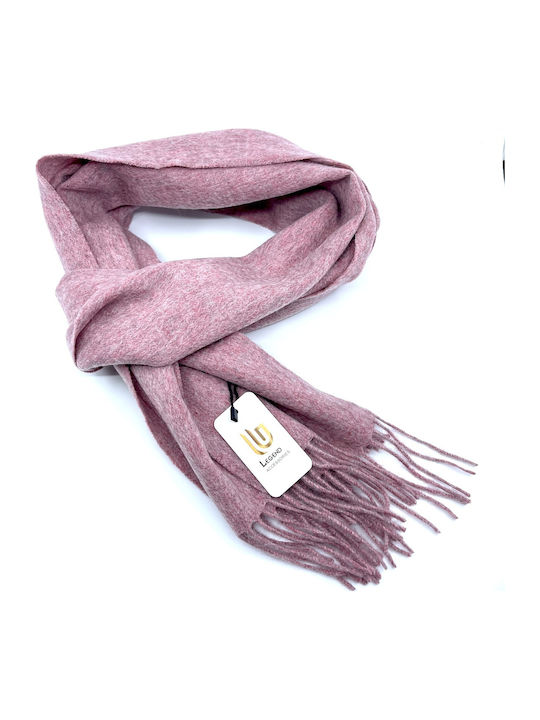 Men's Wool Scarf Purple