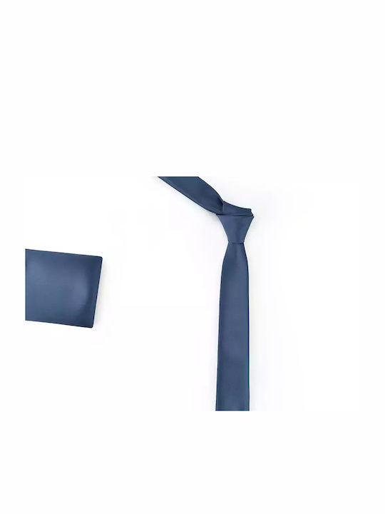 Messaggero Men's Tie Set Monochrome Blue