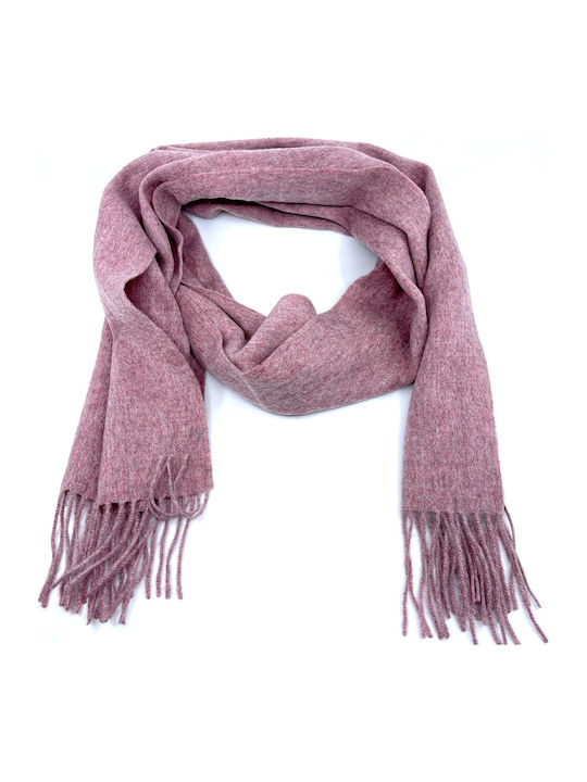 Men's Wool Scarf Purple