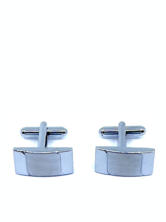 Legend Accessories Мансети от Silver в Сребрист Цвят