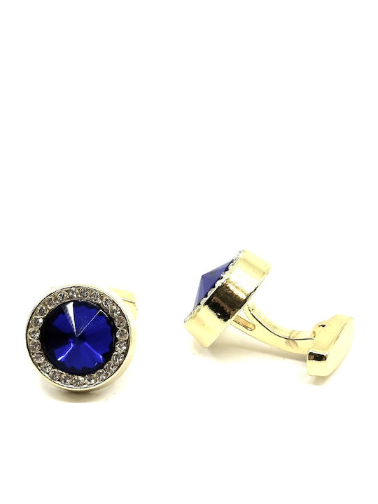 Legend Accessories Μανικετόκουμπα σε Μπλε Χρώμα