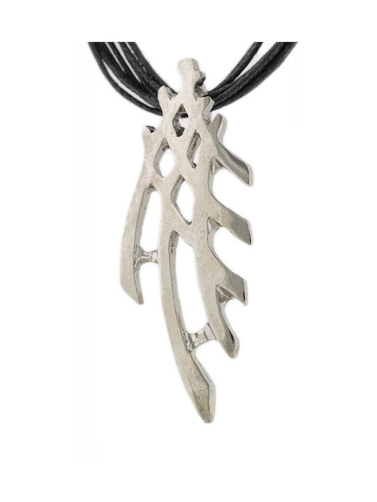 Tatu Moyo Necklace from Silver Black