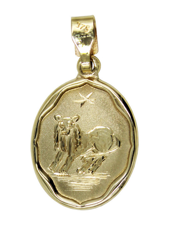 Roloi Kaliamanis Zodiac Sign from Gold 9 K