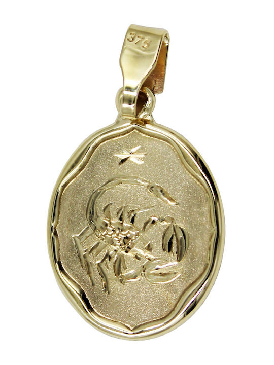 Roloi Kaliamanis Zodiac Sign from Gold 9 K