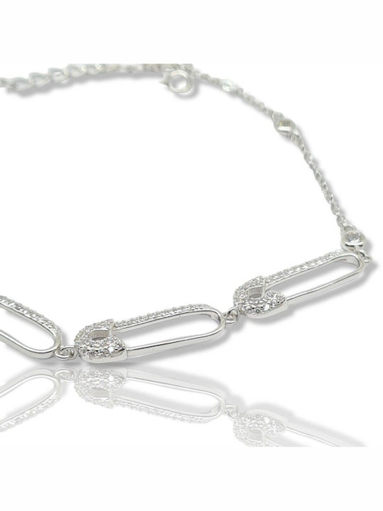 Mentzos Bracelet Chain made of Silver