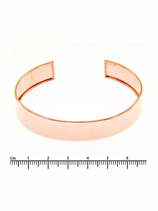 Mentzos Damen Armband Handschellen aus Roségold