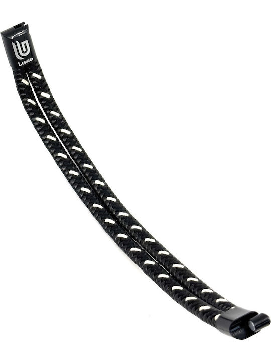 Legend Accessories Βραχιόλι από Δέρμα 21cm