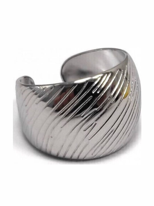 Karma Gifts Women's Steel Gold Plated Ring