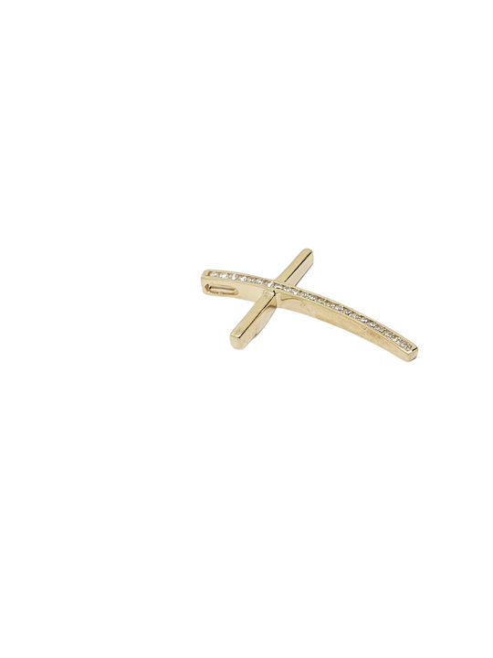 Mentzos Gold Cross 14K