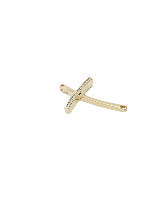 Mentzos Gold Cross 14K