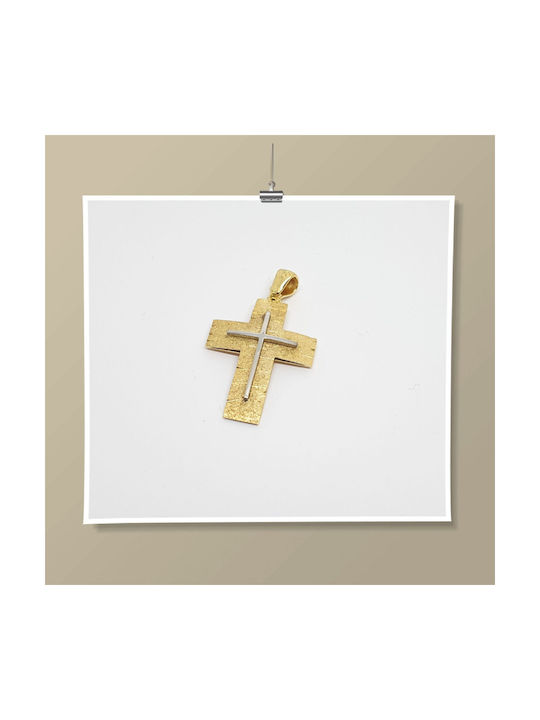 Mentzos Gold Cross 14K