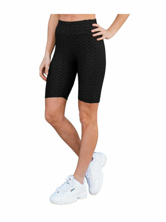 Per Mia Donna Women's Bike Legging High Waisted Black