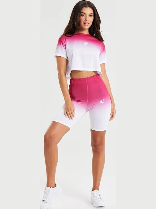 Schulung Frauen Fahrrad Leggings Rosa