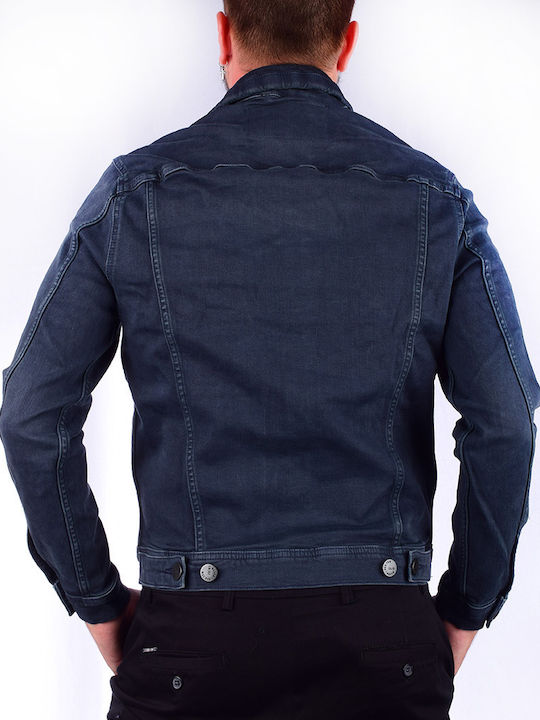 Gabba Men's Denim Jacket Blue