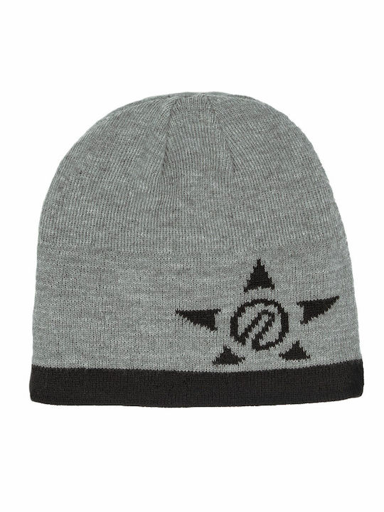 Unit Knitted Reversible Beanie Cap Black