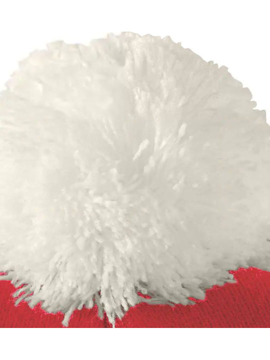 Knitted Beanie Cap Red