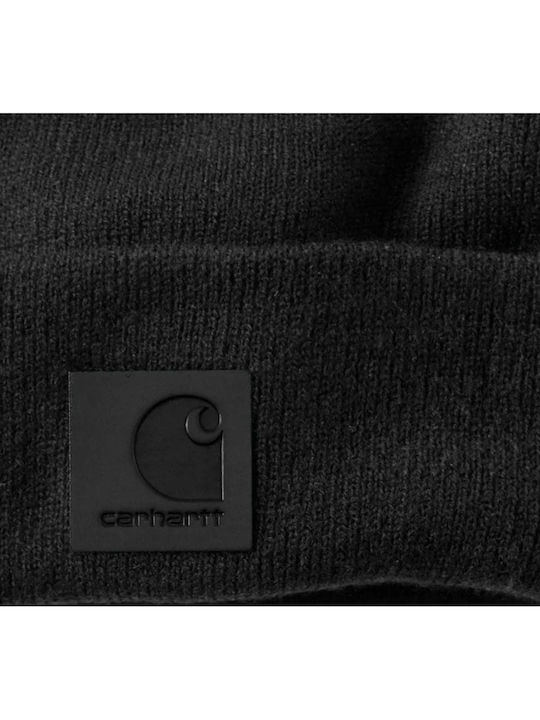 Beanie Unisex Beanie Knitted in Black color
