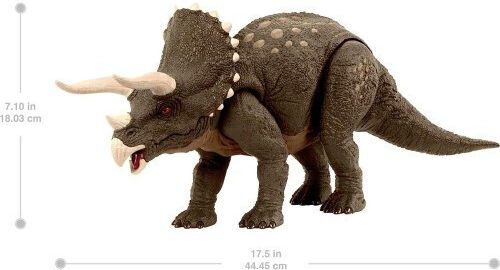 Action Figure Triceratops Jurassic World Dinosaur for 4+ years old Years 18cm.