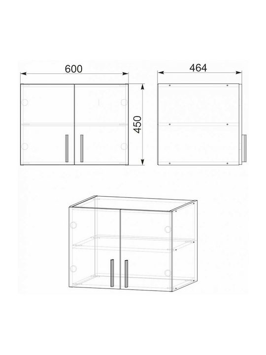 Кафяв 60x46.4x45бр