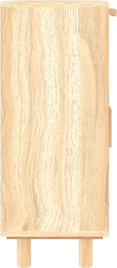 Мебели за съхранение с чекмеджета Бежов 60x30x75см