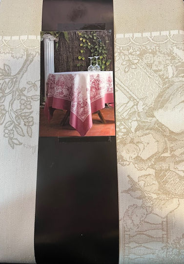 Vassiliadis Bros Tischtuch Ecru 160x250cm