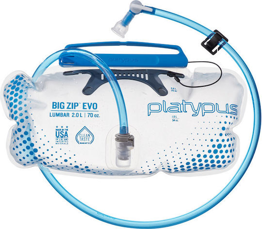 Platypus Big Zip Ασκός Νερού Διάφανος