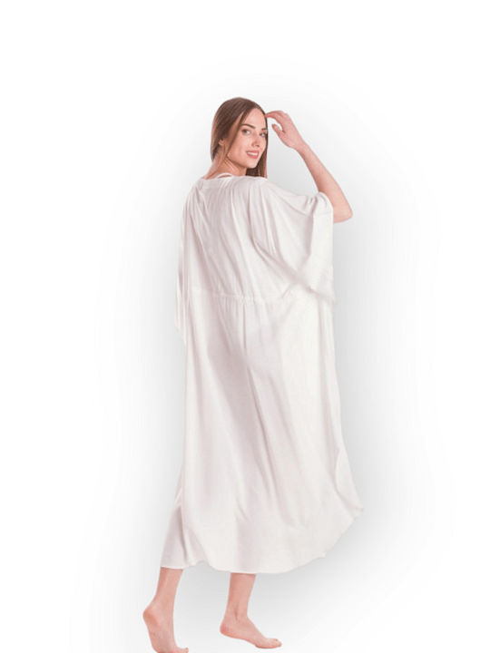 Rima Beachwear Feminin Caftan de Plajă Alb