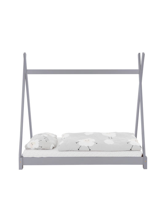 ML-Design Babybett Gray mit Matratze 70x140cm