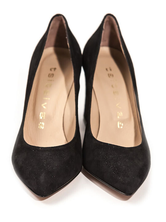 Tsitsivas Pointed Toe Black Heels