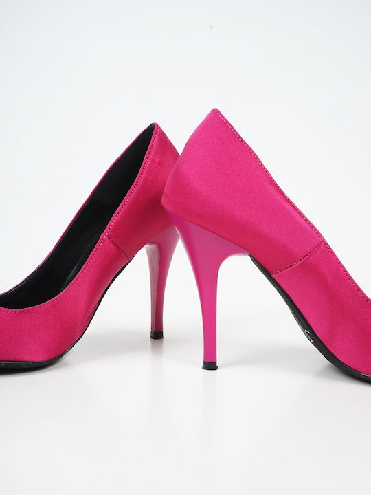 Piazza Shoes Pointed Toe Fuchsia Heels