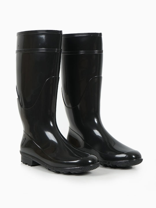 Women's Short Wellies Black