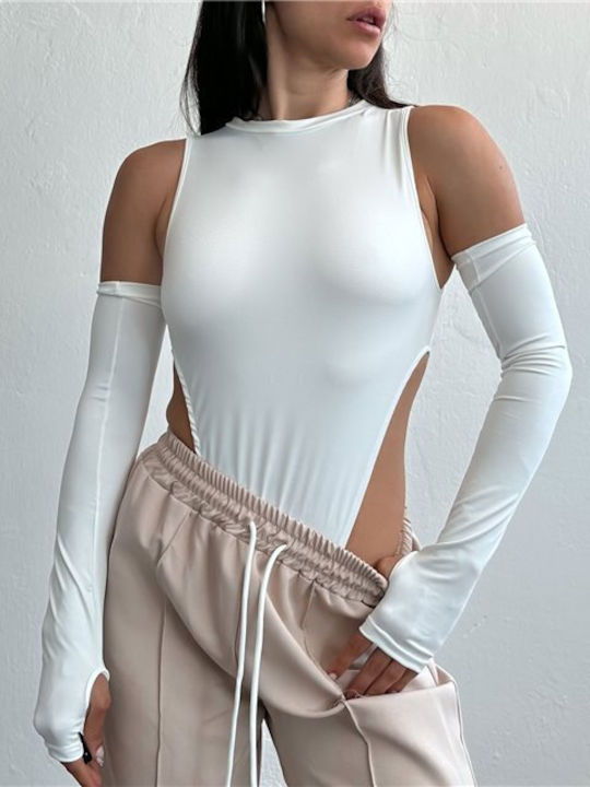 Chica Frauen Bodysuit Weiß