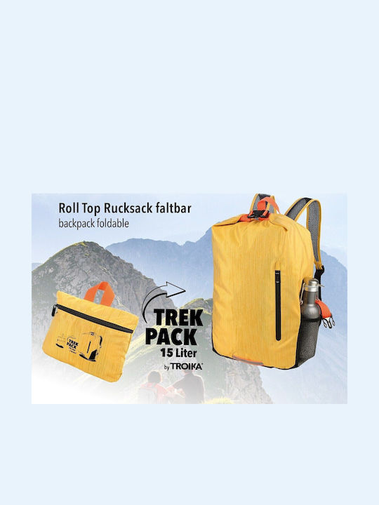 Troika Backpack Κίτρινο