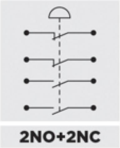 Cntd On-Off switch with Lighting 2pcs