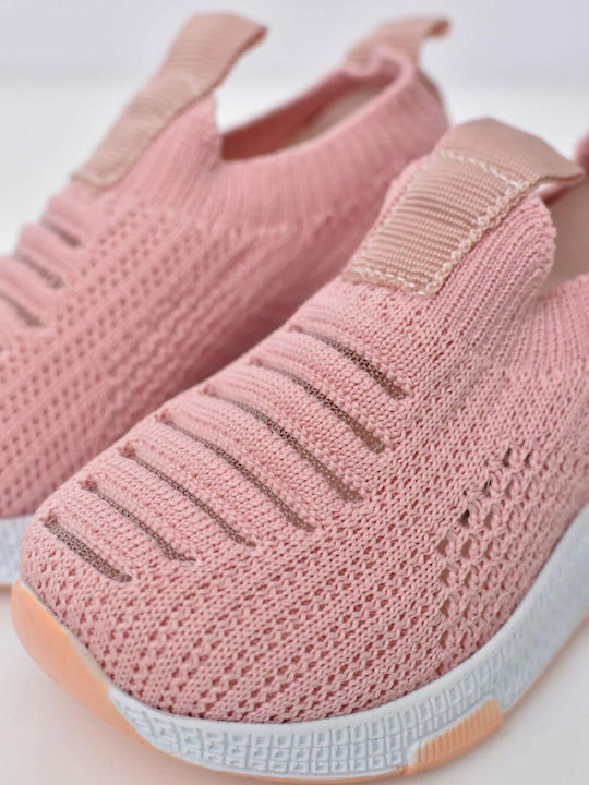 Παιδικά Sneakers Slip-on Ροζ