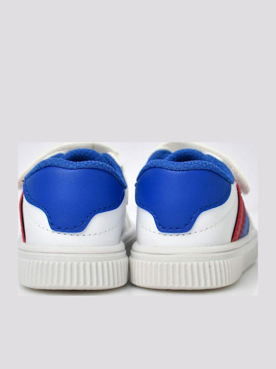 Παιδικά Sneakers με Σκρατς Λευκά