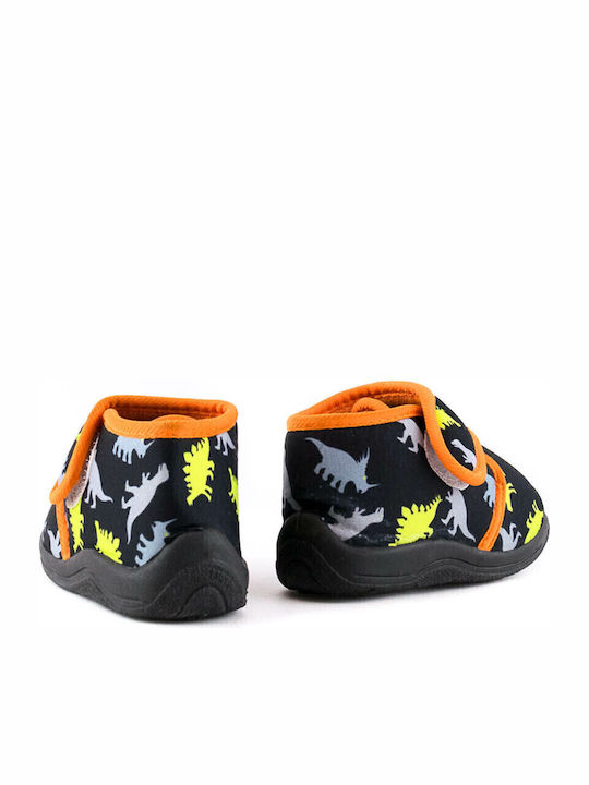 Kids Slippers Boots Navy Blue