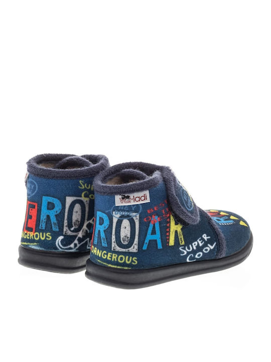 Kids Slippers Boots Blue