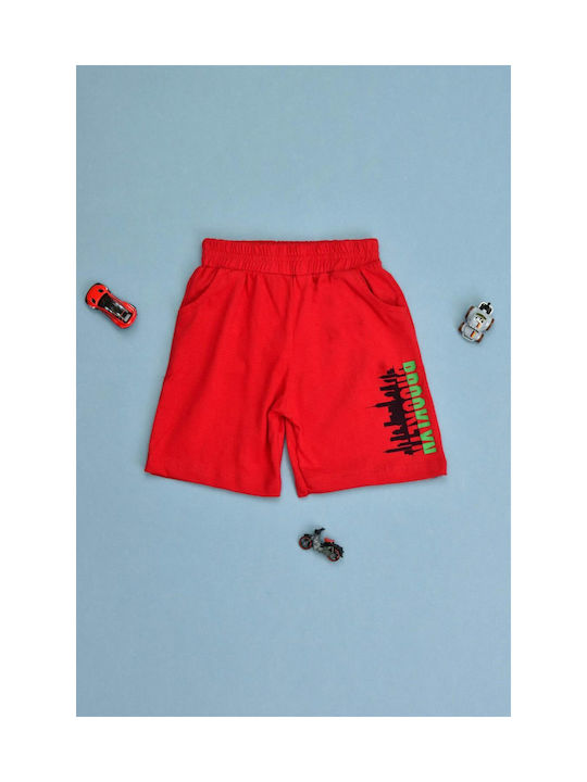 Potre Kids Shorts/Bermuda Fabric Red