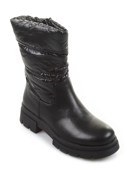 Fshoes Women's Combat Boots Black