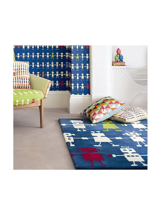 Brink & Campman Handmade Kids Rug Albastru 120x180cm