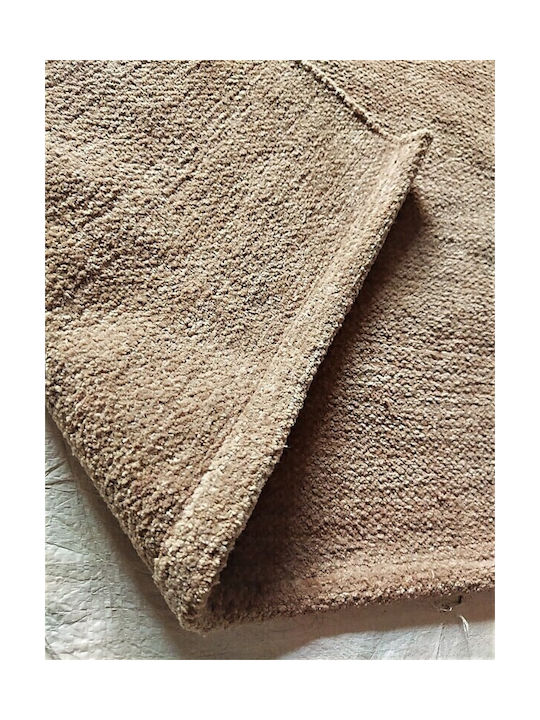 Koulis Carpets Summer Cotton Bedroom Rugs Set Brown 0018-00032-070 3pcs