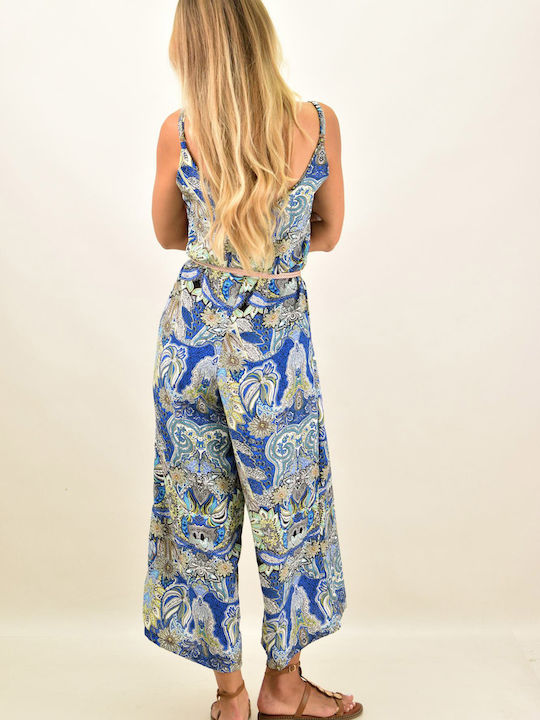 Women's One-piece Suit Blue